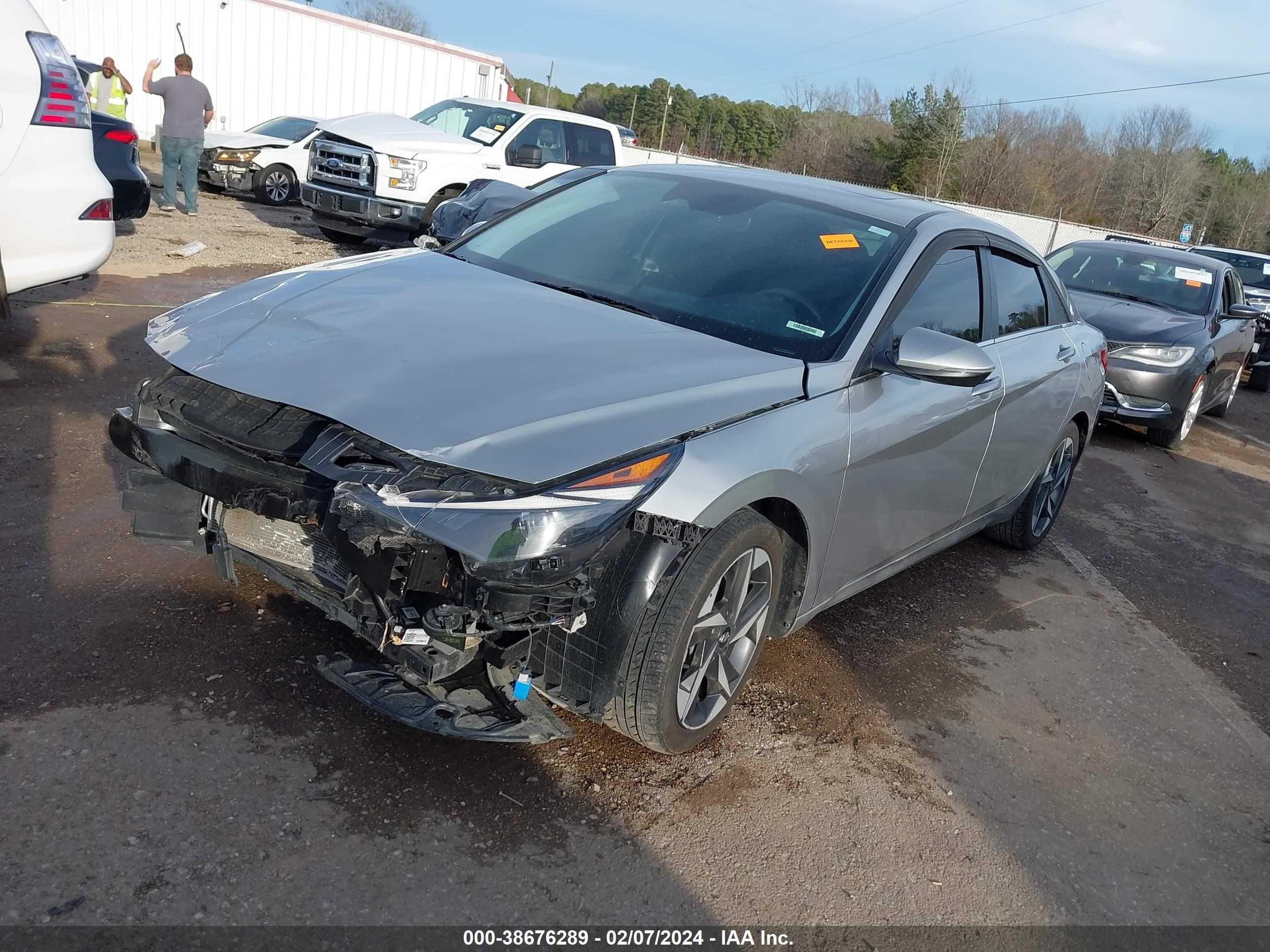 Photo 1 VIN: 5NPLN4AG9NH064193 - HYUNDAI ELANTRA 