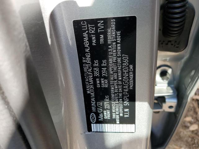 Photo 8 VIN: 5NPLP4AG0NH078607 - HYUNDAI ELANTRA LI 