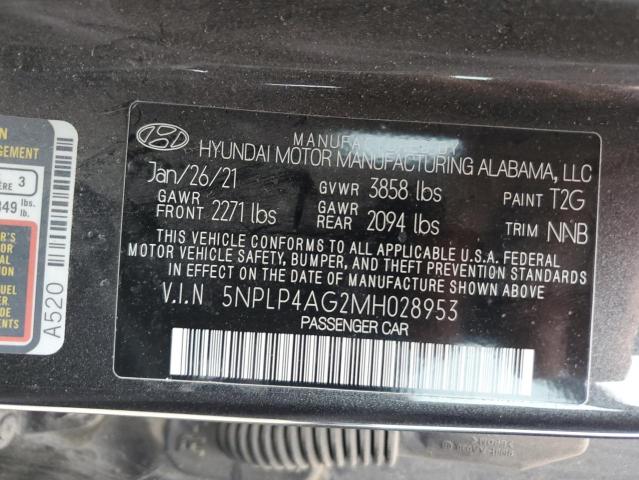 Photo 11 VIN: 5NPLP4AG2MH028953 - HYUNDAI ELANTRA LI 