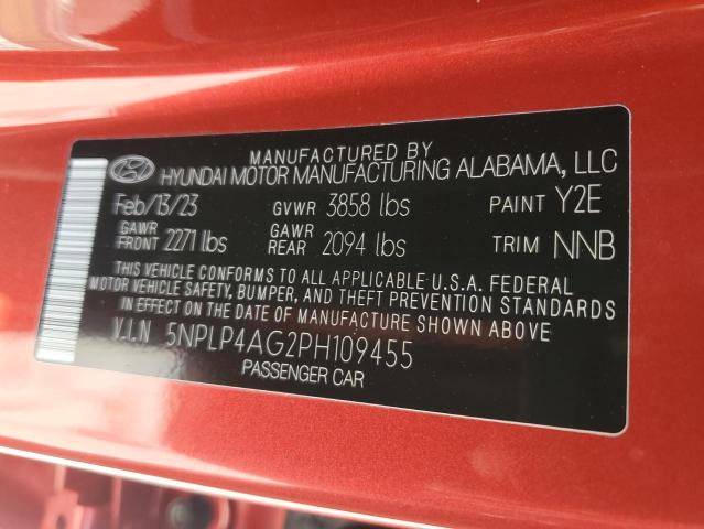 Photo 11 VIN: 5NPLP4AG2PH109455 - HYUNDAI ELANTRA 