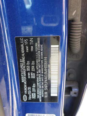 Photo 11 VIN: 5NPLP4AG3MH008694 - HYUNDAI ELANTRA LI 