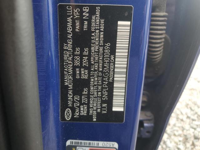 Photo 11 VIN: 5NPLP4AG3MH010896 - HYUNDAI ELANTRA LI 