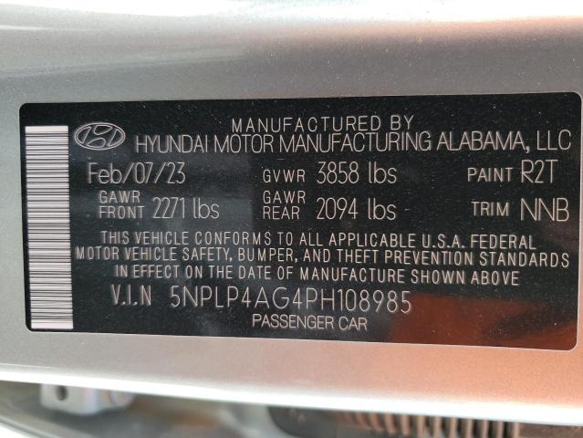 Photo 11 VIN: 5NPLP4AG4PH108985 - HYUNDAI ELANTRA LI 