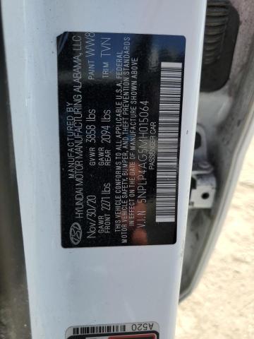 Photo 12 VIN: 5NPLP4AG5MH015064 - HYUNDAI ELANTRA LI 