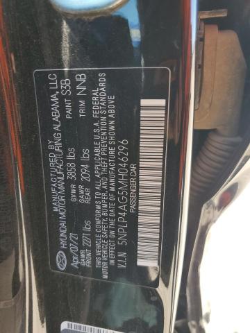 Photo 11 VIN: 5NPLP4AG5MH046296 - HYUNDAI ELANTRA LI 