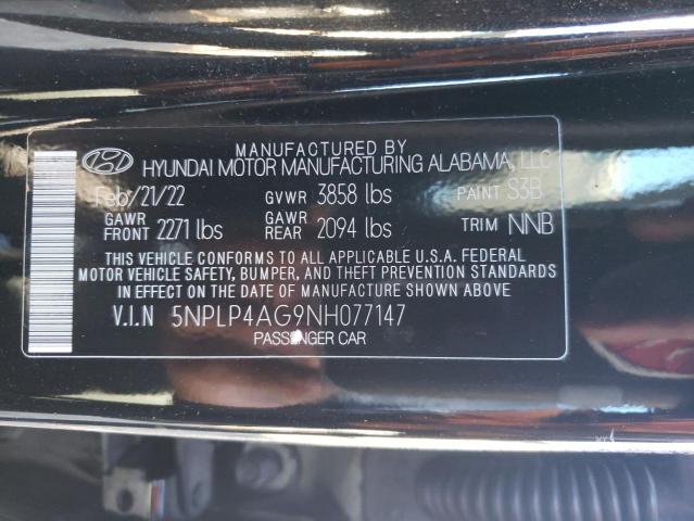 Photo 12 VIN: 5NPLP4AG9NH077147 - HYUNDAI ELANTRA 