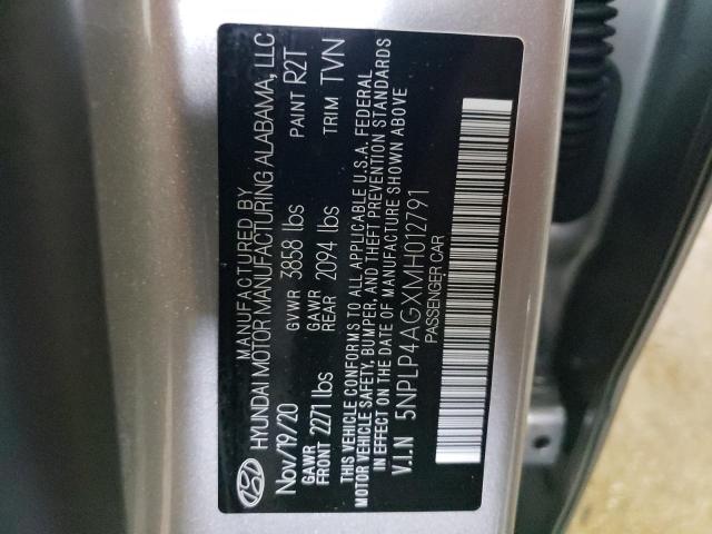 Photo 9 VIN: 5NPLP4AGXMH012791 - HYUNDAI ELANTRA LI 