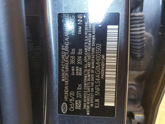 Photo 11 VIN: 5NPLS4AG0MH003502 - HYUNDAI ELANTRA SE 