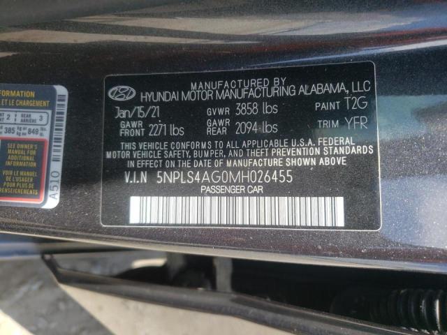 Photo 9 VIN: 5NPLS4AG0MH026455 - HYUNDAI ELANTRA SE 