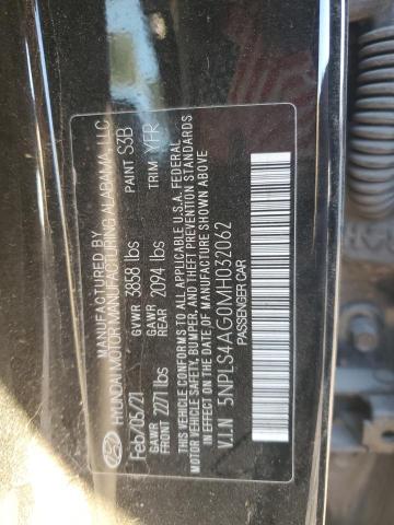 Photo 11 VIN: 5NPLS4AG0MH032062 - HYUNDAI ELANTRA SE 