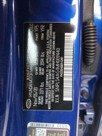 Photo 9 VIN: 5NPLS4AG1MH009440 - HYUNDAI ELANTRA SE 