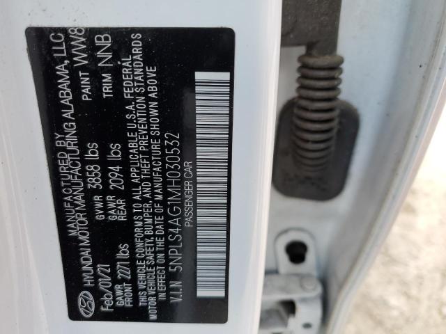 Photo 11 VIN: 5NPLS4AG1MH030532 - HYUNDAI ELANTRA 