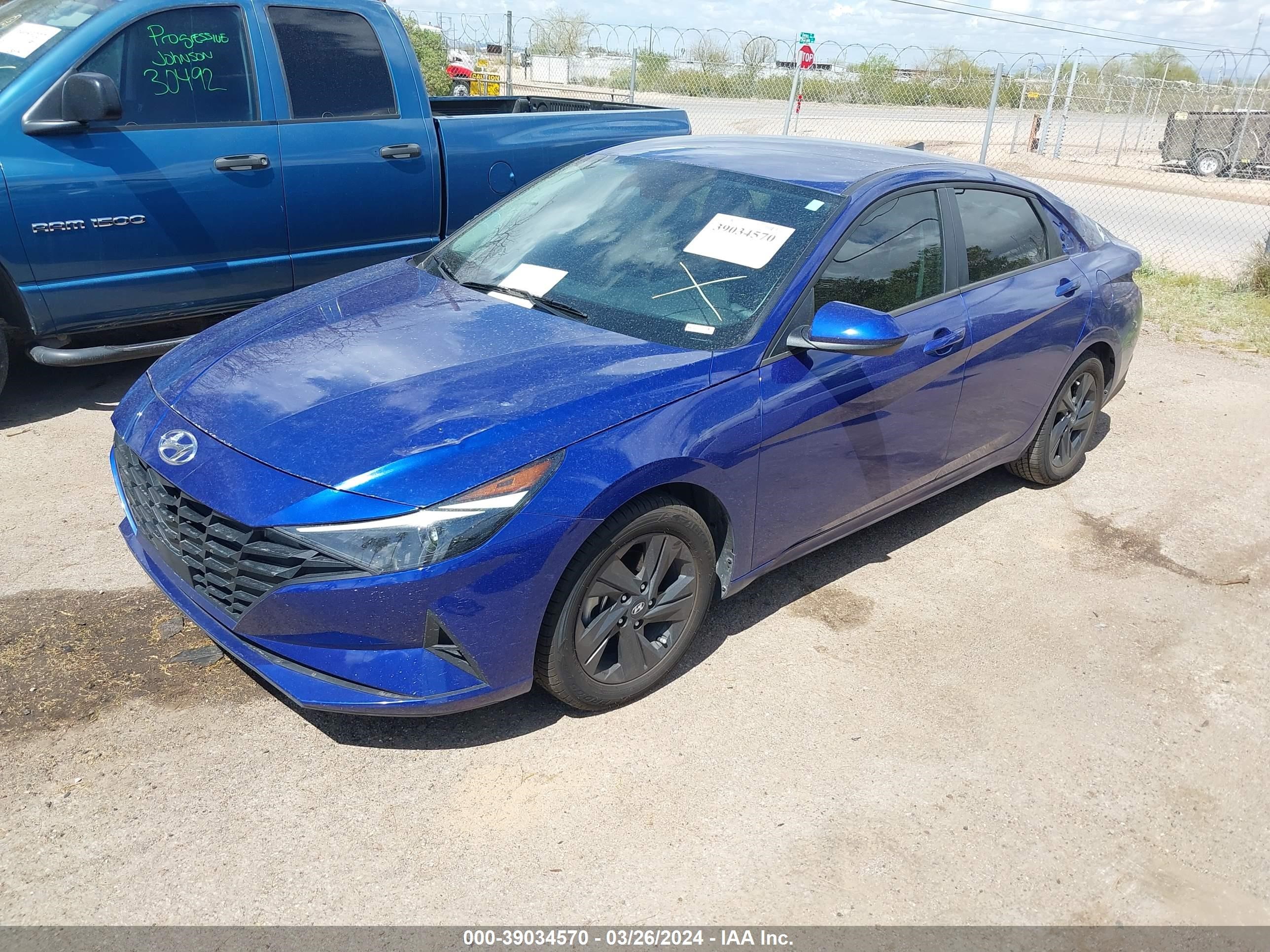 Photo 1 VIN: 5NPLS4AG1MH044401 - HYUNDAI ELANTRA 