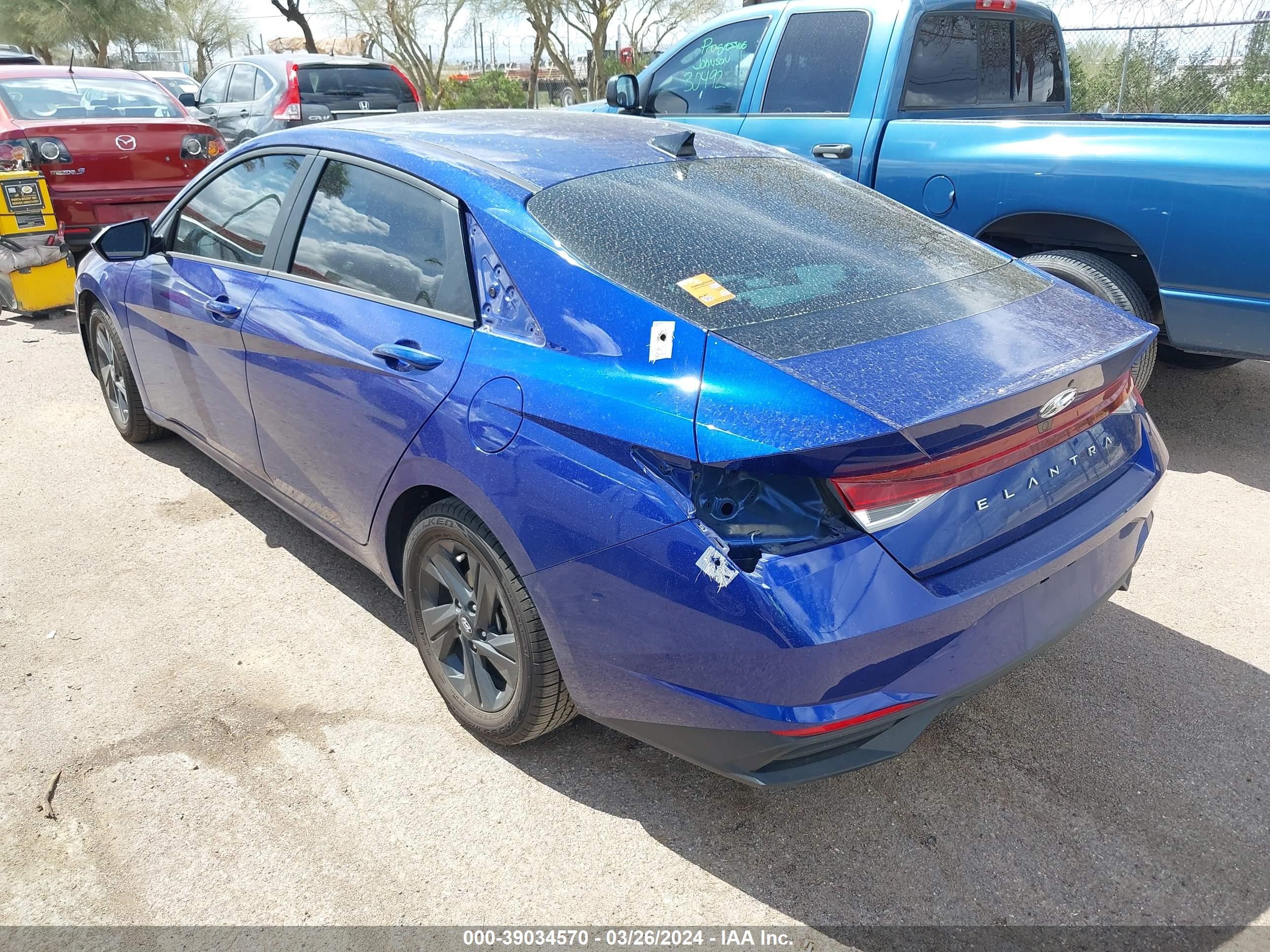 Photo 2 VIN: 5NPLS4AG1MH044401 - HYUNDAI ELANTRA 