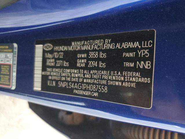 Photo 11 VIN: 5NPLS4AG1PH087558 - HYUNDAI ELANTRA SE 