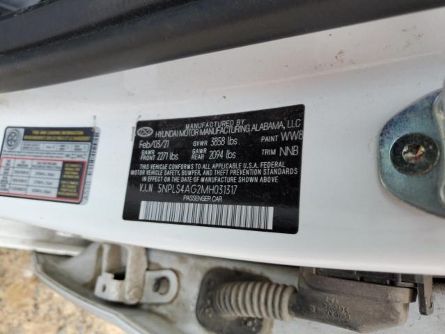 Photo 11 VIN: 5NPLS4AG2MH031317 - HYUNDAI ELANTRA 