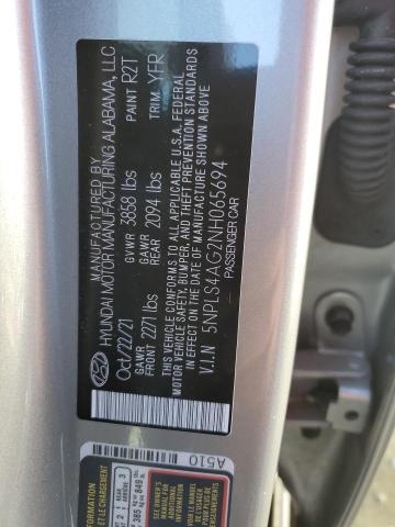 Photo 11 VIN: 5NPLS4AG2NH065694 - HYUNDAI ELANTRA SE 