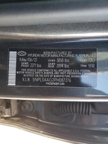 Photo 11 VIN: 5NPLS4AG2PH087276 - HYUNDAI ELANTRA SE 