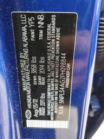 Photo 11 VIN: 5NPLS4AG2PH098844 - HYUNDAI ELANTRA SE 