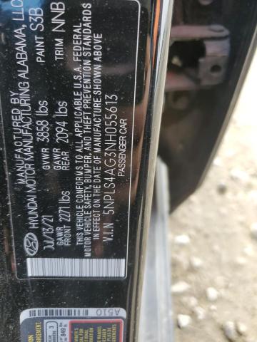 Photo 12 VIN: 5NPLS4AG3NH055613 - HYUNDAI ELANTRA SE 