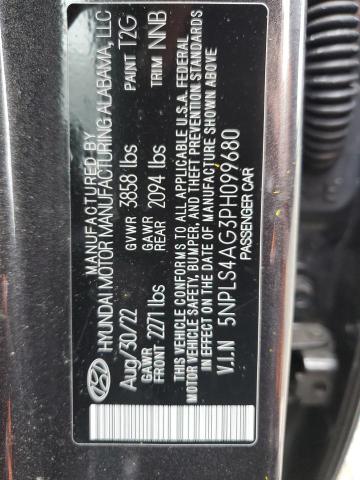 Photo 11 VIN: 5NPLS4AG3PH099680 - HYUNDAI ELANTRA 