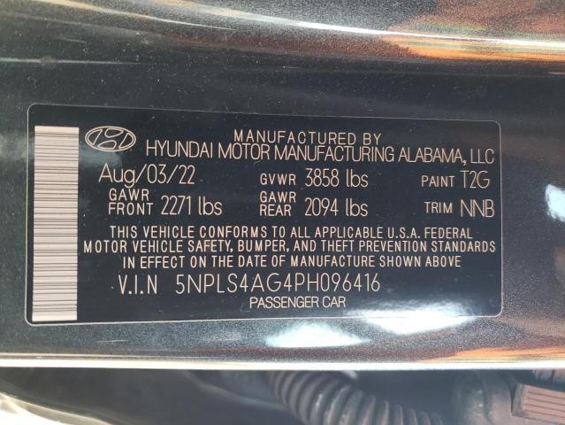 Photo 11 VIN: 5NPLS4AG4PH096416 - HYUNDAI ELANTRA 