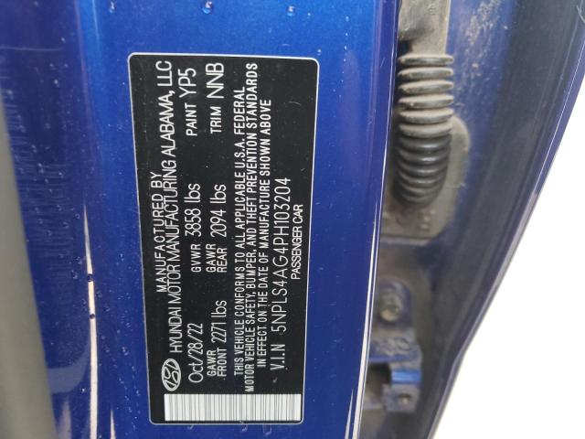 Photo 12 VIN: 5NPLS4AG4PH103204 - HYUNDAI ELANTRA SE 