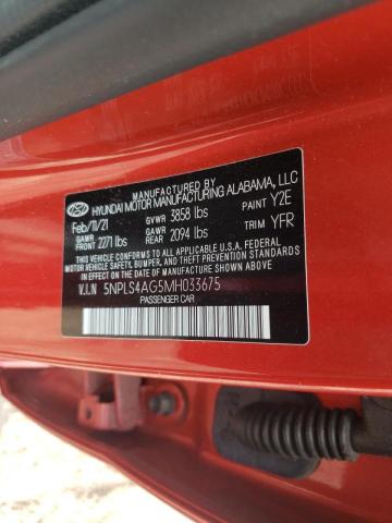 Photo 11 VIN: 5NPLS4AG5MH033675 - HYUNDAI ELANTRA SE 