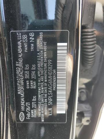 Photo 11 VIN: 5NPLS4AG6MH038299 - HYUNDAI ELANTRA SE 