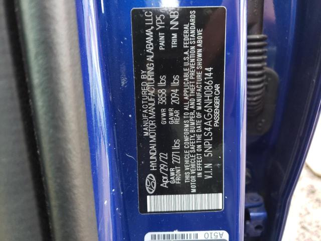 Photo 11 VIN: 5NPLS4AG6NH086144 - HYUNDAI ELANTRA 