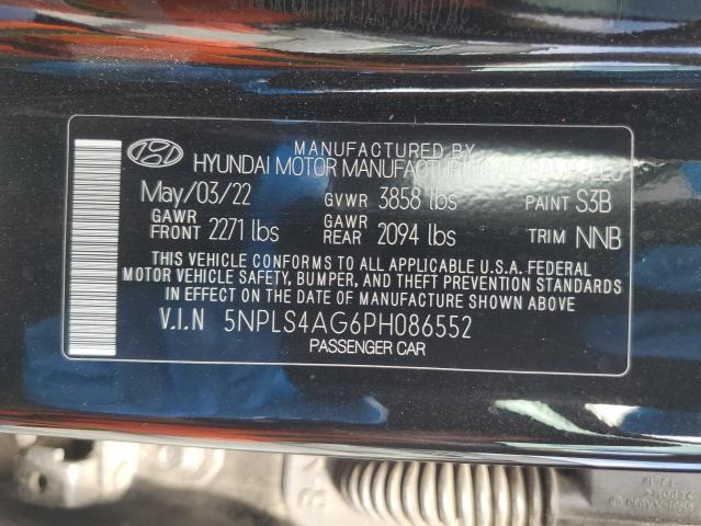 Photo 12 VIN: 5NPLS4AG6PH086552 - HYUNDAI ELANTRA SE 