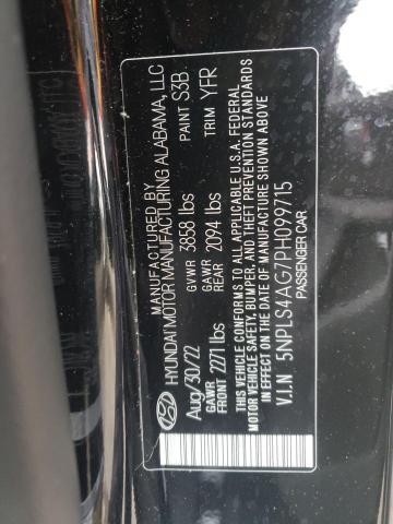 Photo 11 VIN: 5NPLS4AG7PH099715 - HYUNDAI ELANTRA SE 