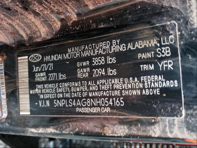 Photo 9 VIN: 5NPLS4AG8NH054165 - HYUNDAI ELANTRA SE 