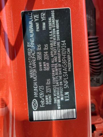 Photo 12 VIN: 5NPLS4AG8PH109264 - HYUNDAI ELANTRA SE 