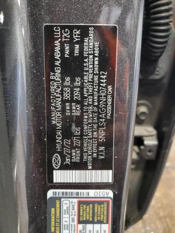 Photo 12 VIN: 5NPLS4AG9NH074442 - HYUNDAI ELANTRA SE 