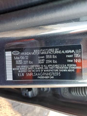 Photo 11 VIN: 5NPLS4AG9NH078393 - HYUNDAI ELANTRA 