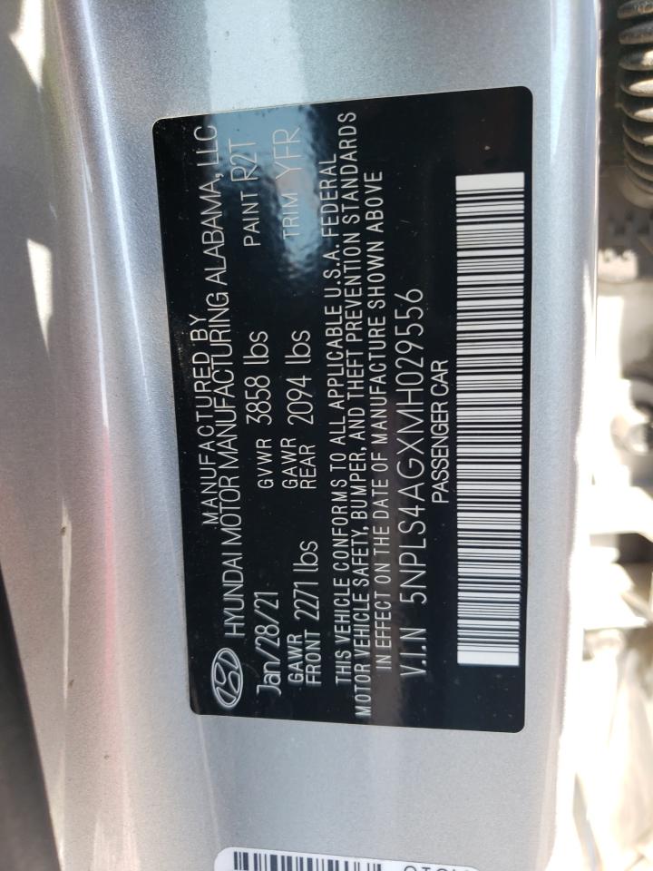 Photo 11 VIN: 5NPLS4AGXMH029556 - HYUNDAI ELANTRA 