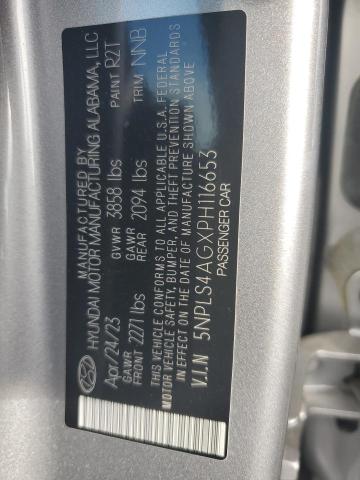 Photo 11 VIN: 5NPLS4AGXPH116653 - HYUNDAI ELANTRA SE 