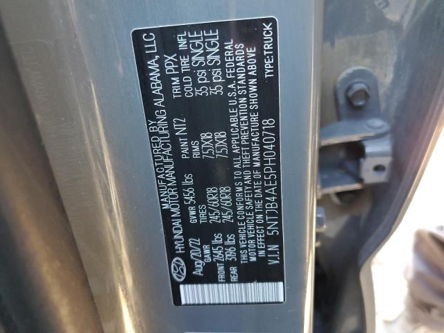 Photo 12 VIN: 5NTJB4AE5PH040718 - HYUNDAI SANTA CRUZ 