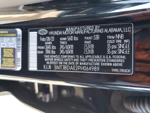 Photo 12 VIN: 5NTJBDAE2PH064989 - HYUNDAI SANTA CRUZ 