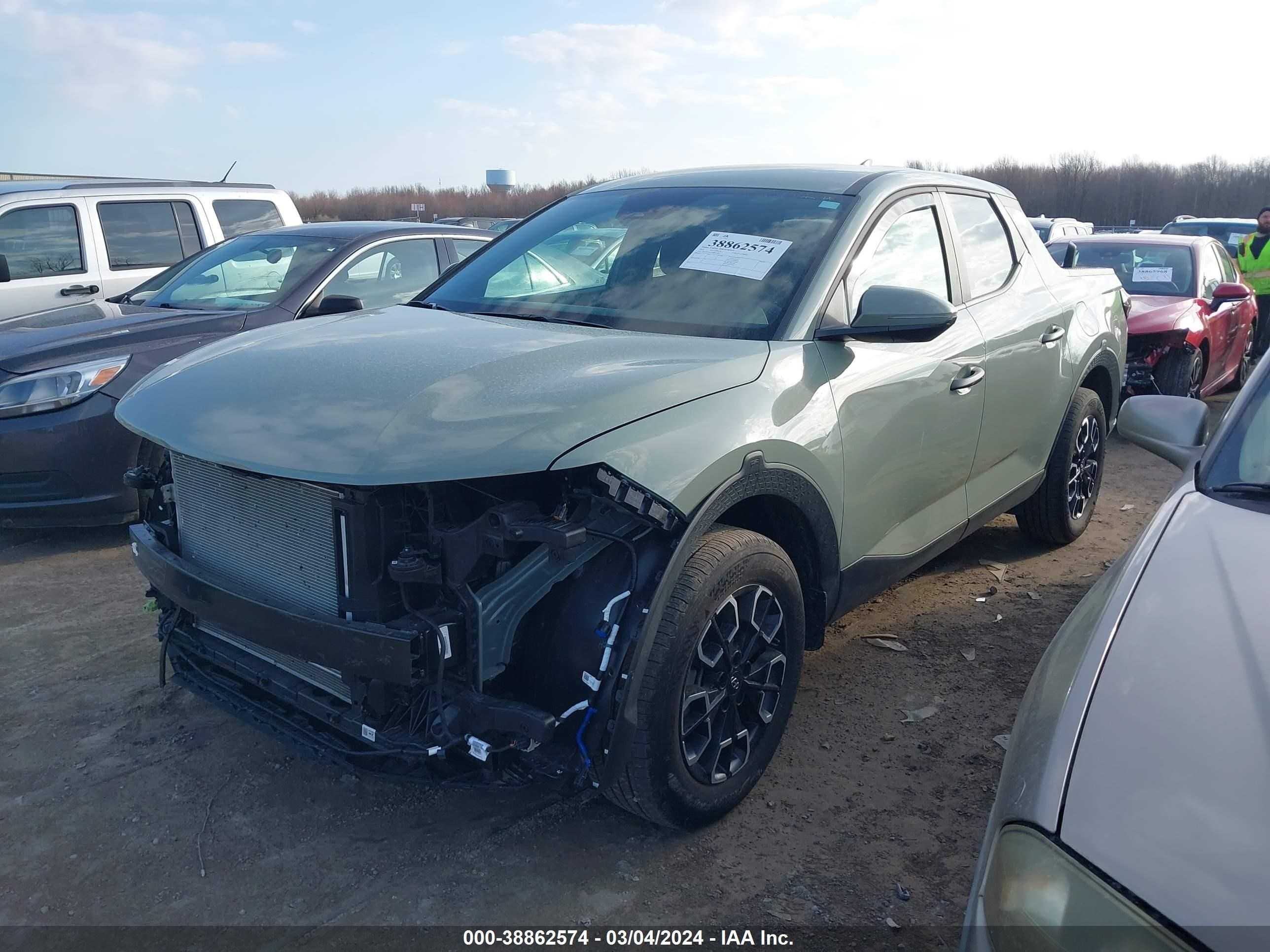 Photo 1 VIN: 5NTJBDAE7NH035209 - HYUNDAI SANTA CRUZ 