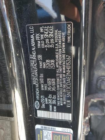 Photo 11 VIN: 5NTJCDAE2NH015267 - HYUNDAI SANTA CRUZ 