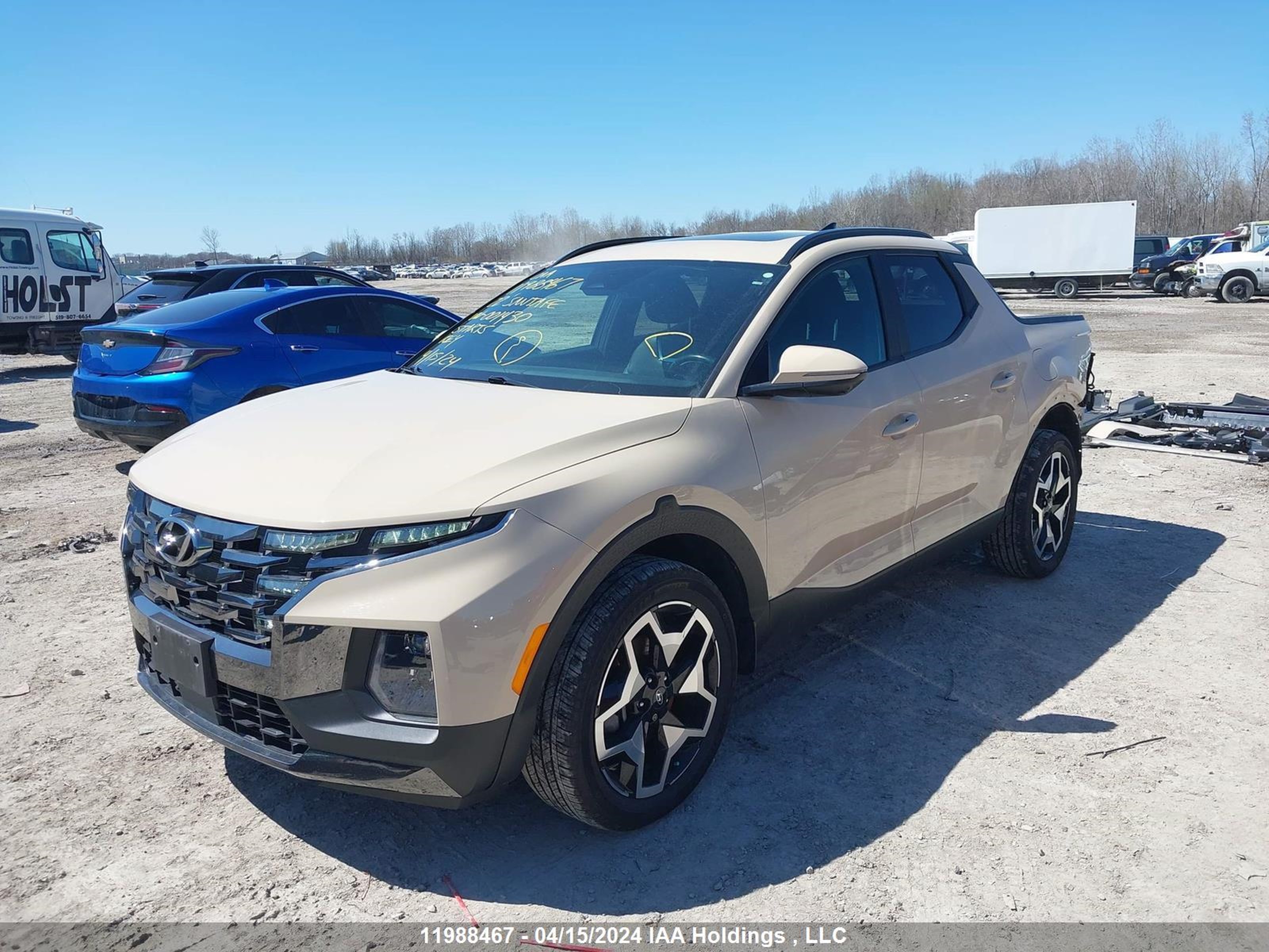 Photo 1 VIN: 5NTJEDAF1NH001430 - HYUNDAI SANTA CRUZ 