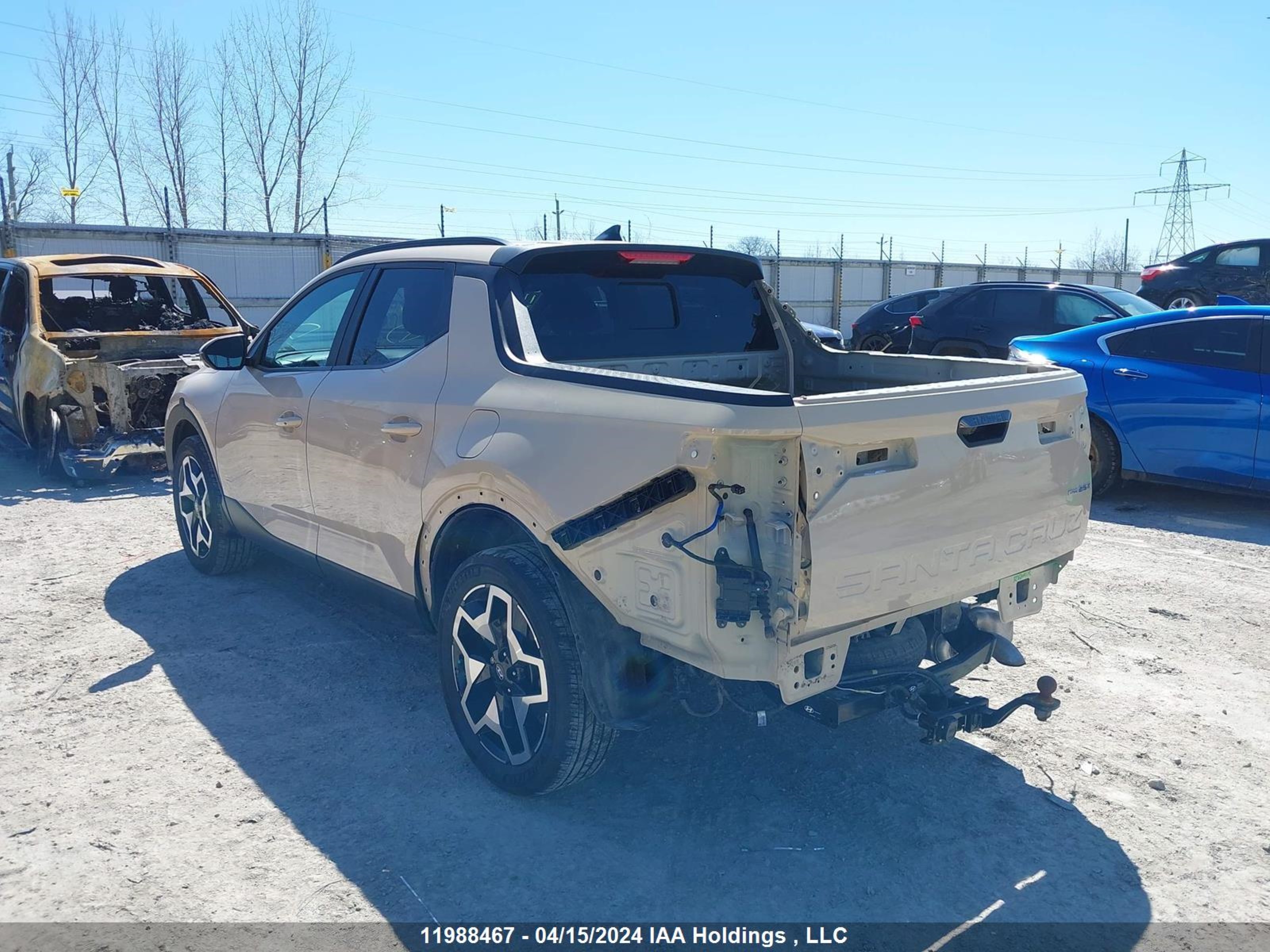 Photo 2 VIN: 5NTJEDAF1NH001430 - HYUNDAI SANTA CRUZ 