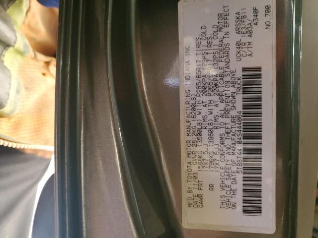 Photo 13 VIN: 5TBBT44104S444064 - TOYOTA TUNDRA ACC 