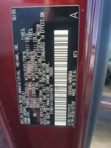 Photo 11 VIN: 5TBBT44126S476615 - TOYOTA TUNDRA ACC 