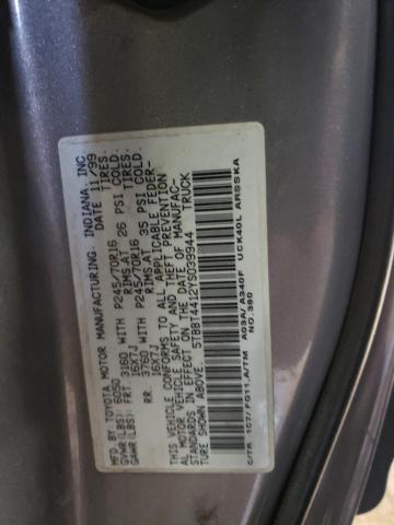 Photo 11 VIN: 5TBBT4412YS039944 - TOYOTA TUNDRA ACC 