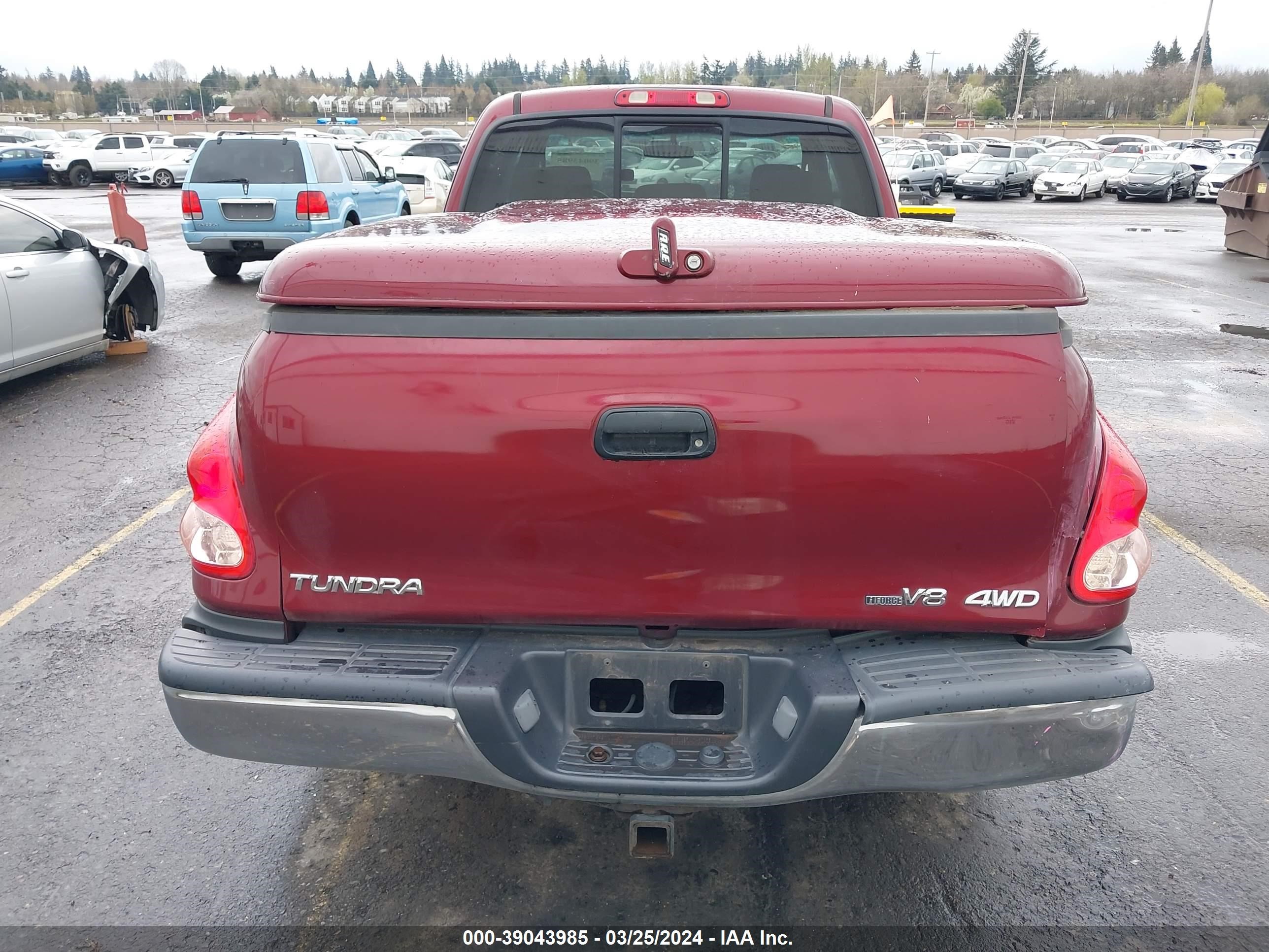 Photo 16 VIN: 5TBBT44135S466626 - TOYOTA TUNDRA 