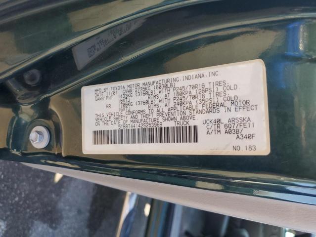 Photo 11 VIN: 5TBBT44142S253969 - TOYOTA TUNDRA ACC 