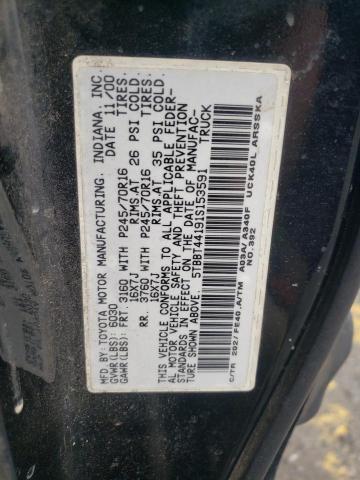 Photo 12 VIN: 5TBBT44191S153591 - TOYOTA TUNDRA ACC 